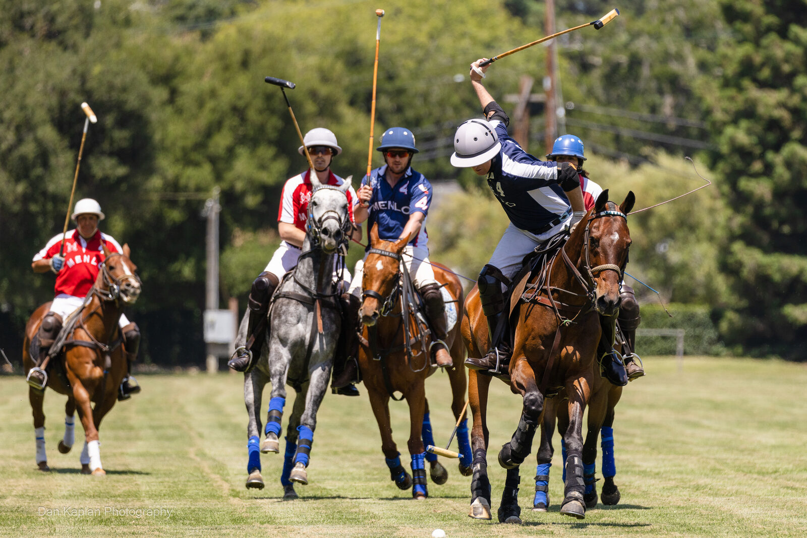 Opening Day match action